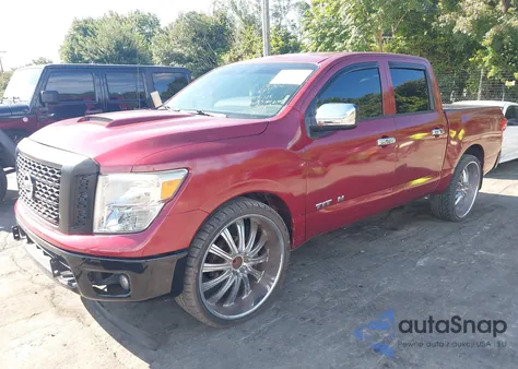 2017 Nissan Titan S из США, поврежденный, VIN 1N6AA1EKXHN503063